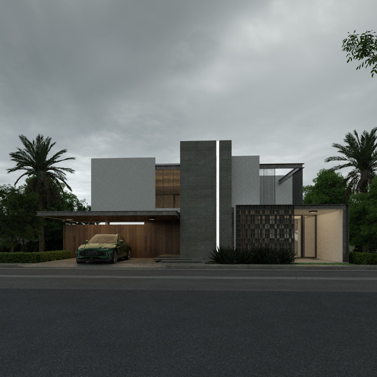 Asabuild residential project — modern two-storey building