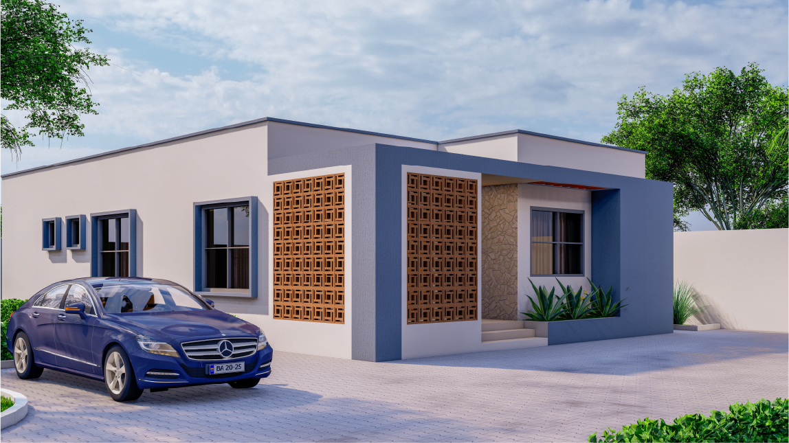 Asabuild residential project isometric view