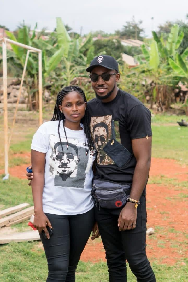 Volunteers in memorial shirts