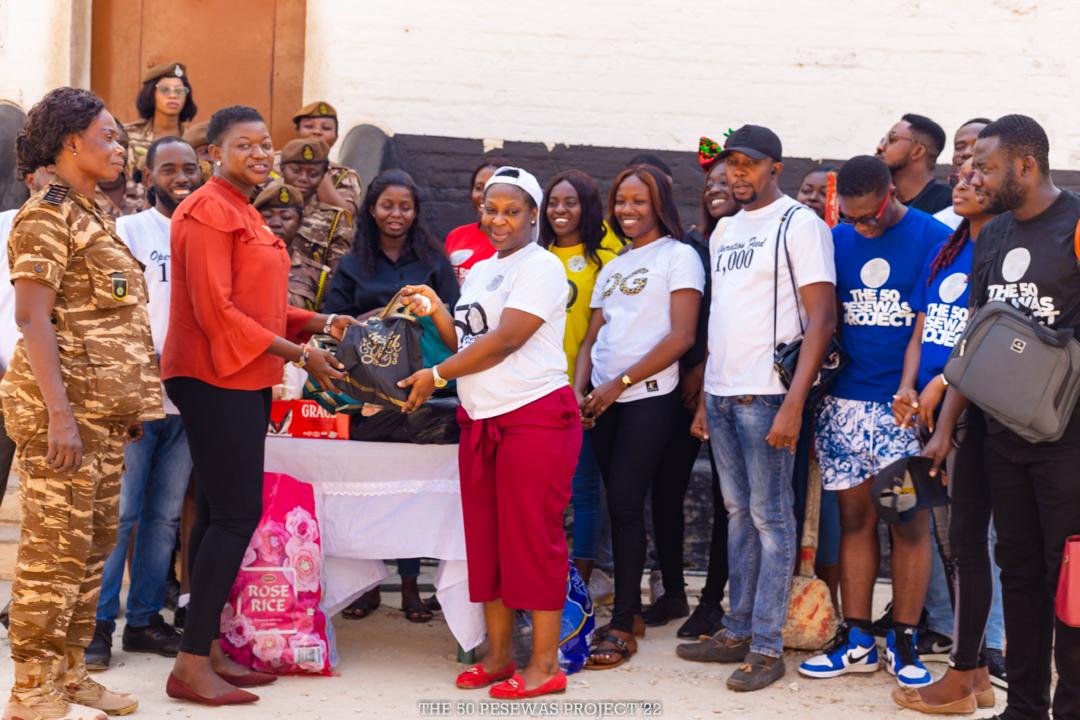 Beneficiary with donation